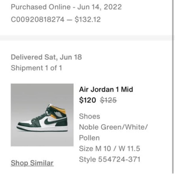 Air Jordan 1 Mid Sonics  (2021) - Picture 7 of 7